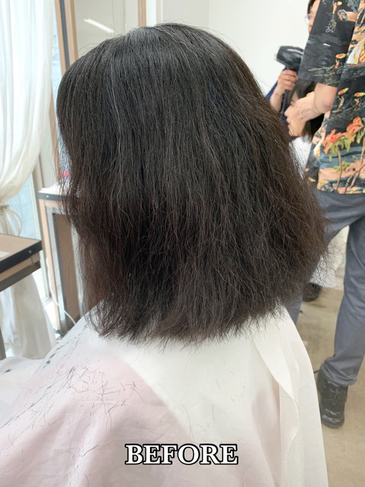 【デジタルパーマ】くせ毛さんにオススメ♪艶感ニュアンスパーマ Perm before&amp;after MAGNOLiA (マグノリア
