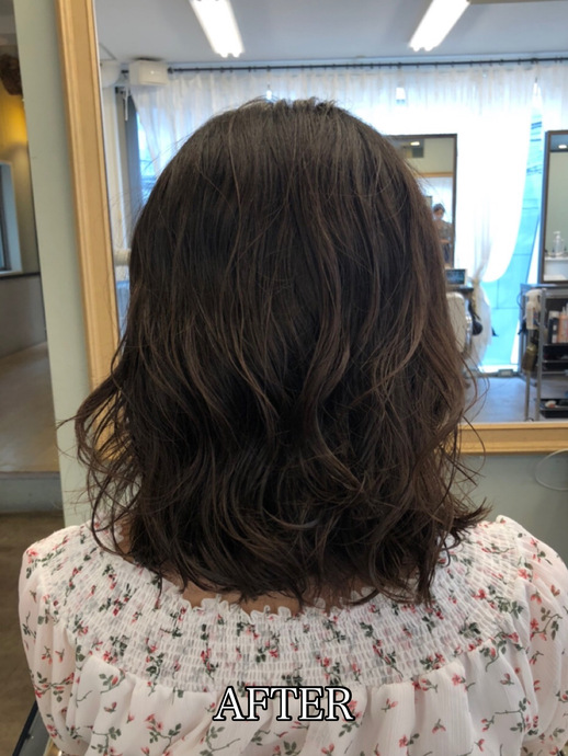 【エアウェーブ】朝が楽になるSカールのパーマヘア Perm before&amp;after MAGNOLiA (マグノリア) 東京・表