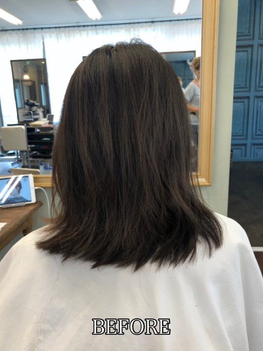 【エアウェーブ】朝が楽になるSカールのパーマヘア Perm before&amp;after MAGNOLiA (マグノリア) 東京・表