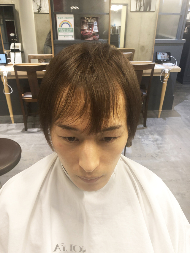 30代薄毛 髪のお悩みをパーマで解決 モニターのお客様 Careblog Magnolia マグノリア 東京 表参道にあるパーマ専門店