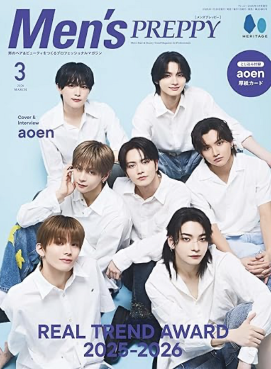 Men`s  PREPPY　2026年3月号
